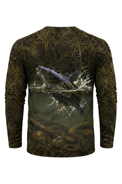 Performance Fishing Long Sleeve - River Mud Catfish - TBT91