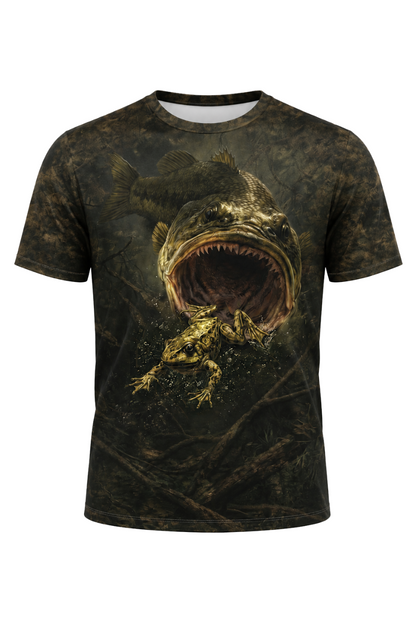 Pro Fishing Short Sleeve - Swamp Bass Predator - AOF15
