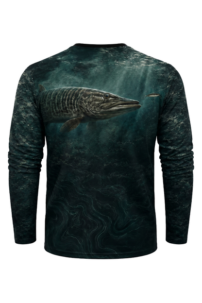 Performance Fishing Long Sleeve - Deep Dusk Musky - TBT111