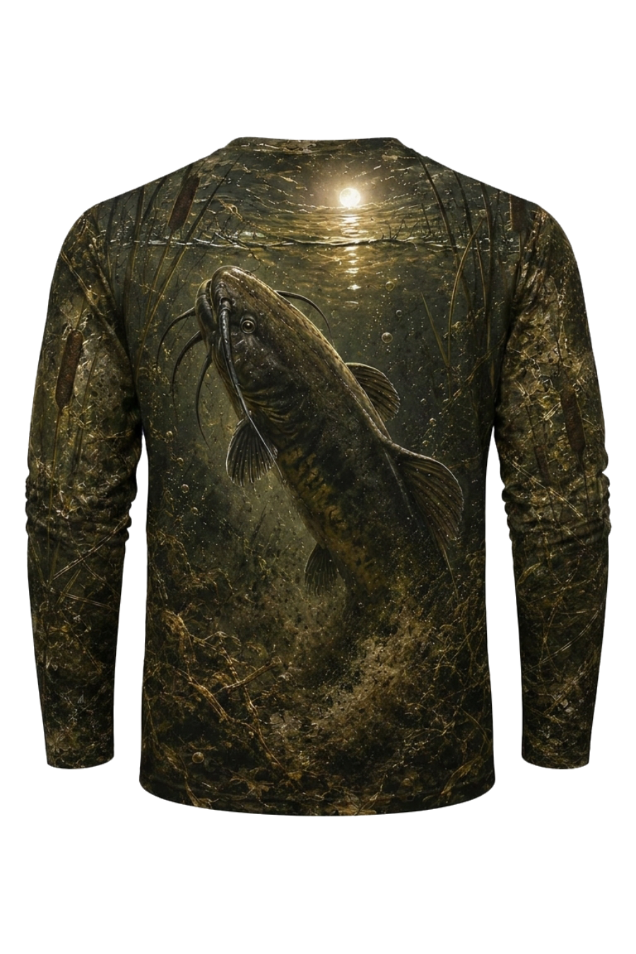 Performance Fishing Long Sleeve - Midnight Marsh Catfish - TBT90