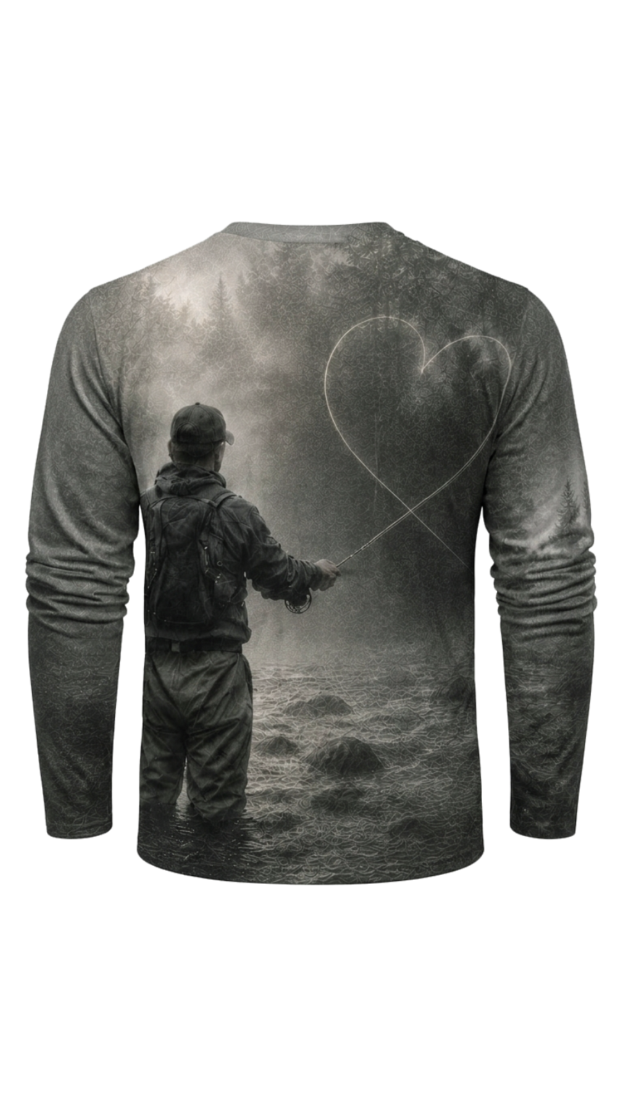 Performance Fishing Long Sleeve - Misty River Fly Cast - RT16