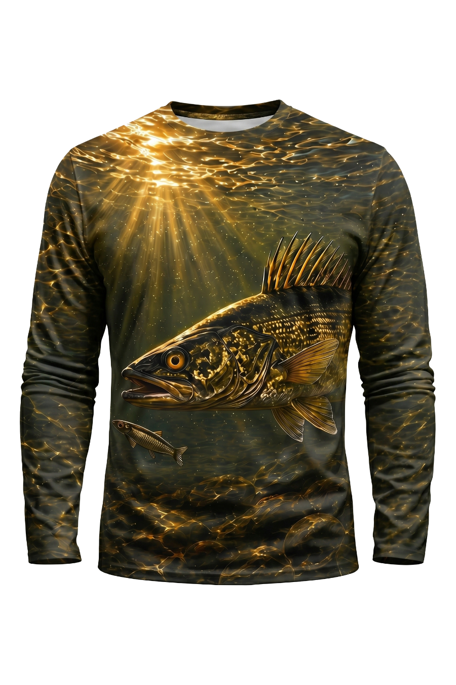 Performance Fishing Long Sleeve - Hardrock Walleye Hunt - TBT65
