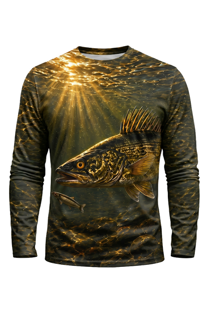 Performance Fishing Long Sleeve - Hardrock Walleye Hunt - TBT65
