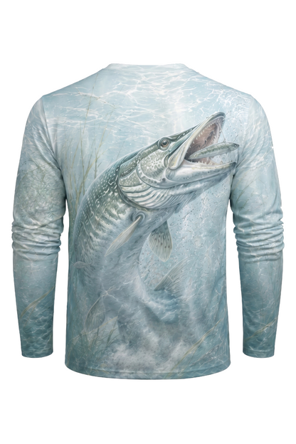 Performance Fishing Long Sleeve - Ghost Bay Musky - AOF11
