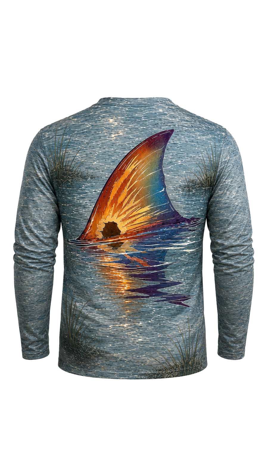Performance Fishing Long Sleeve - Prism Tail Redfish - RRF05