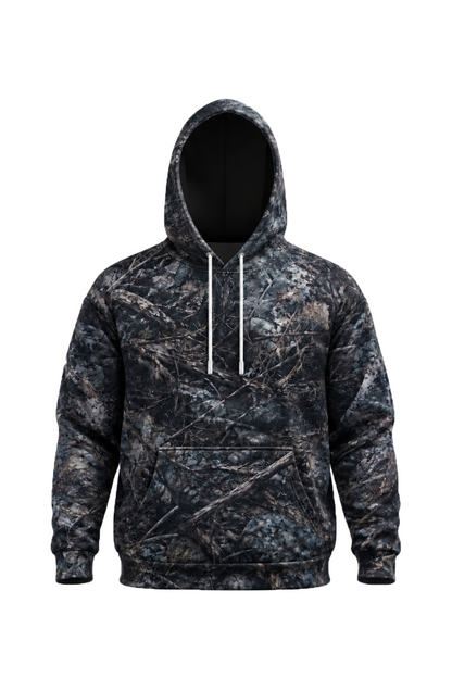 Performance Fleece-Lined Hoodie - River Steelhead Timber