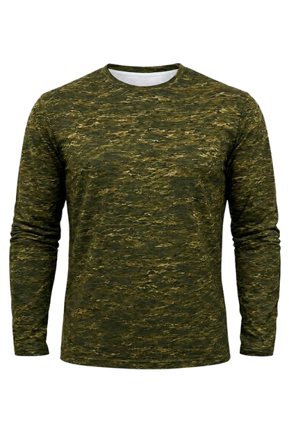 Performance Fishing Long Sleeve - Swamp Green Carp - TBT88