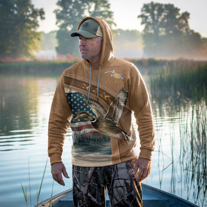 American Spirit Duck Hunting Hoodie - The Deerly