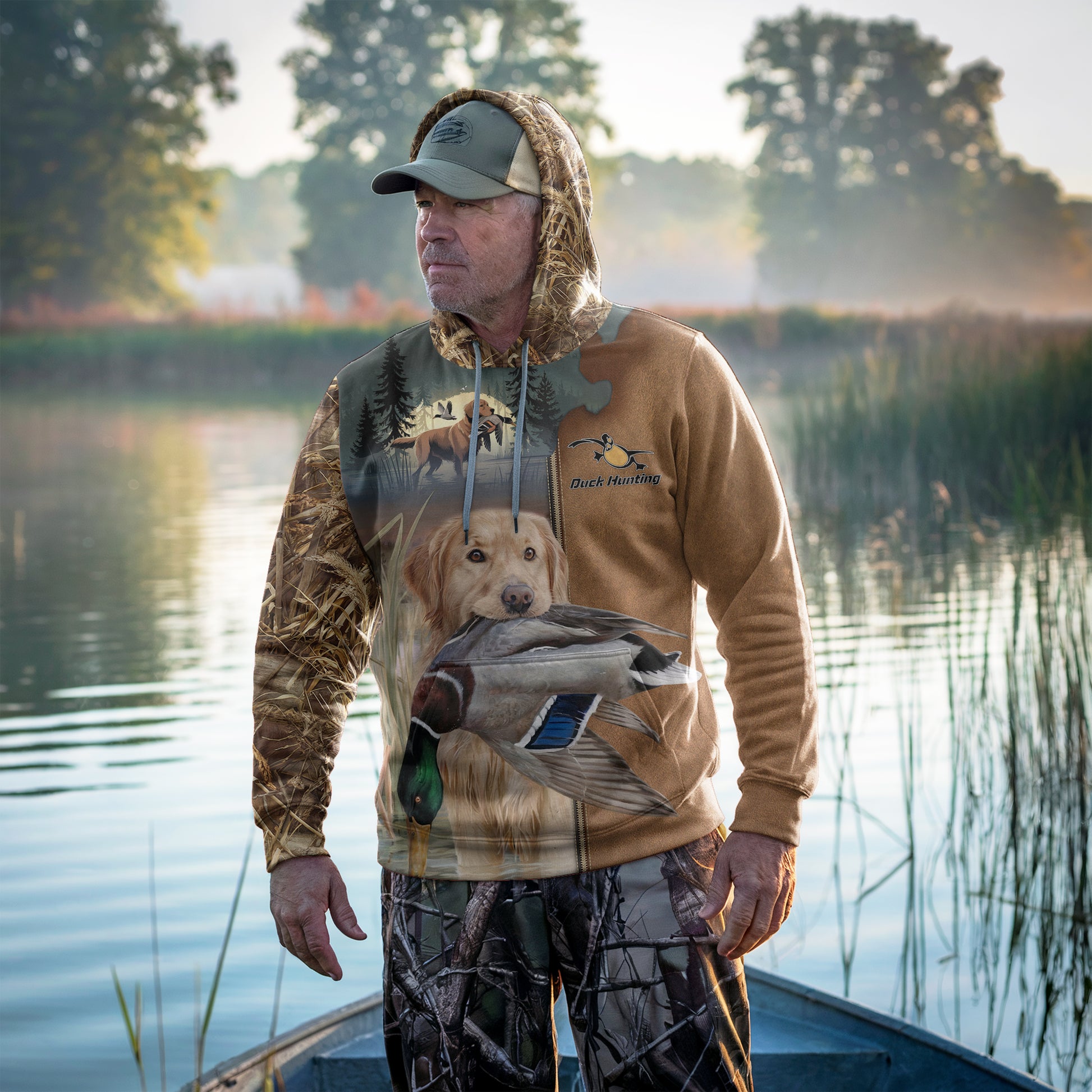 Retriever's Triumph Hoodie - Duck Hunting Collection - The Deerly