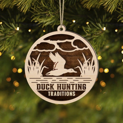 Duck Hunting Traditions Ornament - Gift for Hunters