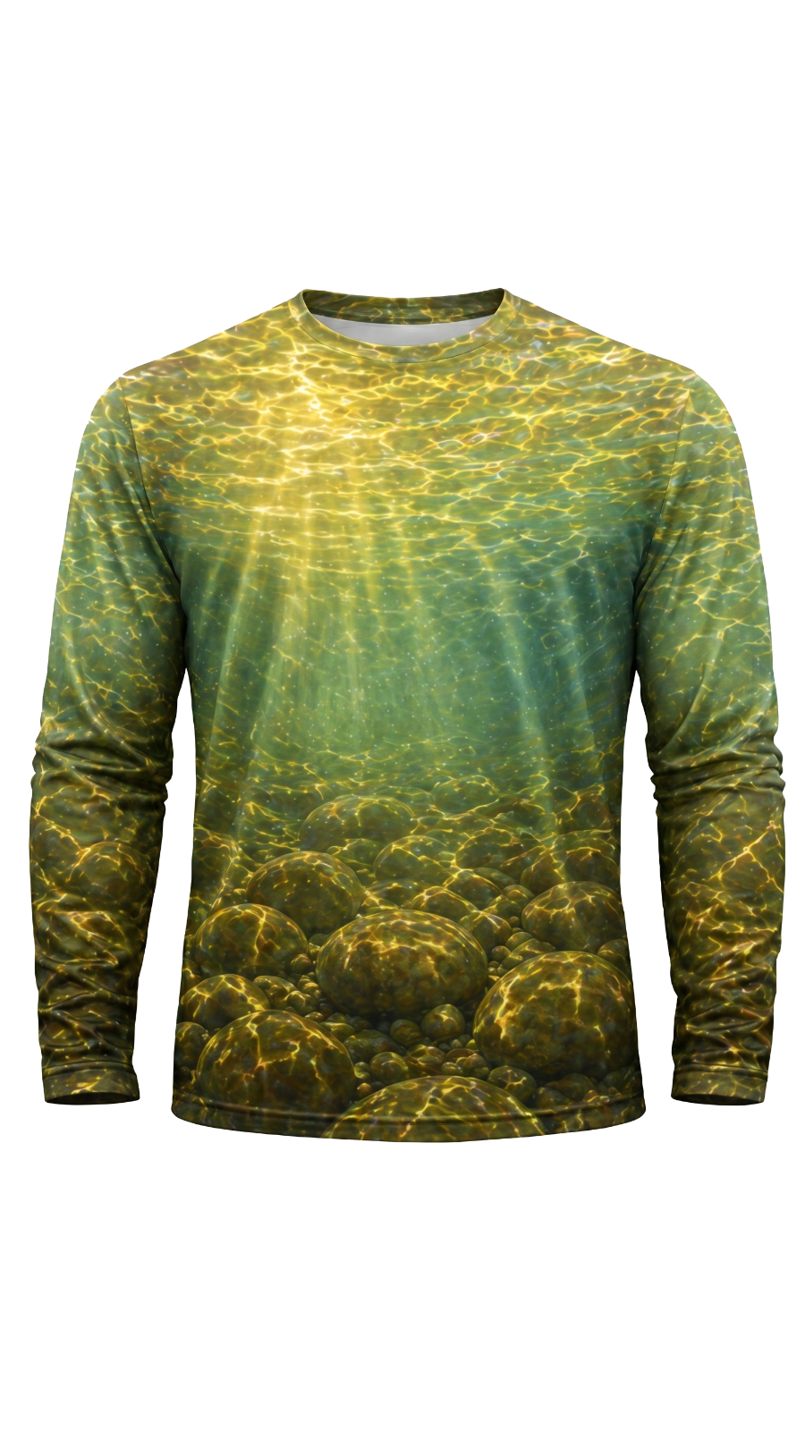 Performance Fishing Long Sleeve - Gravel Run Rainbow - TBT71