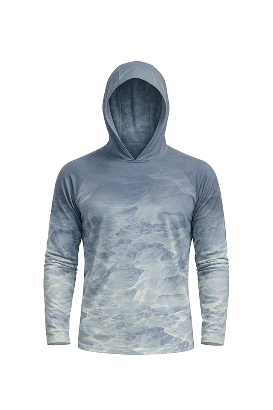 AirLite Fishing Sun Hoodie - Grass Flat Redfish