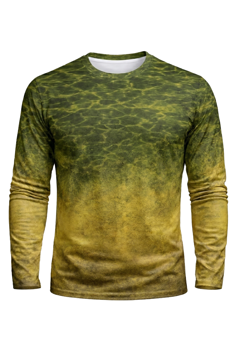 Performance Fishing Long Sleeve - Clay Bottom Bass - TBT54