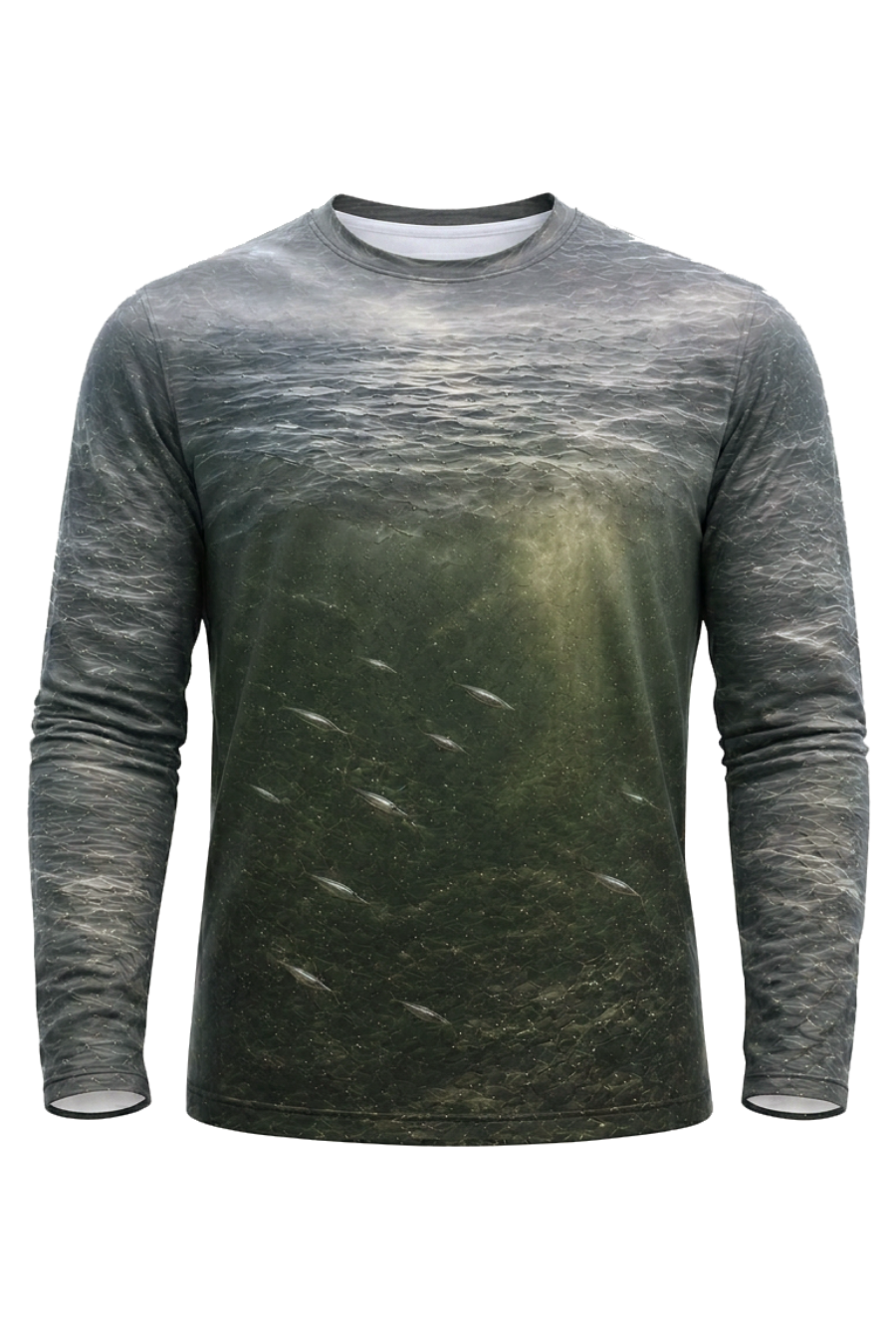 Performance Fishing Long Sleeve - Foggy Aluminum Morning - RW05