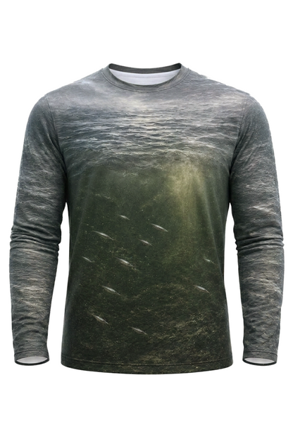 Performance Fishing Long Sleeve - Foggy Aluminum Morning - RW05