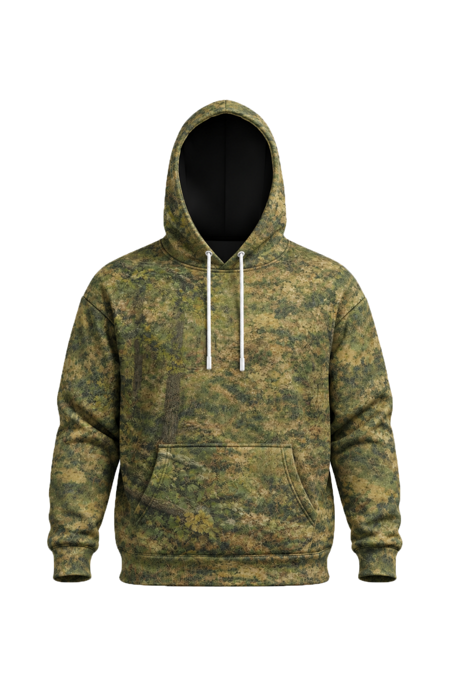 Performance Fleece-Lined Hoodie - Forest Turkey - FD1G