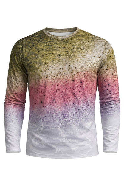 Performance Fishing Long Sleeve - Clearwater Rainbow Trout - TBT82