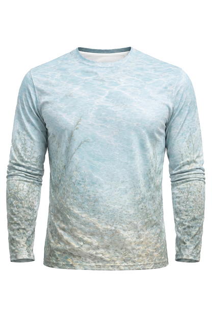 Performance Fishing Long Sleeve - Silver Perch Shoal - AOF10