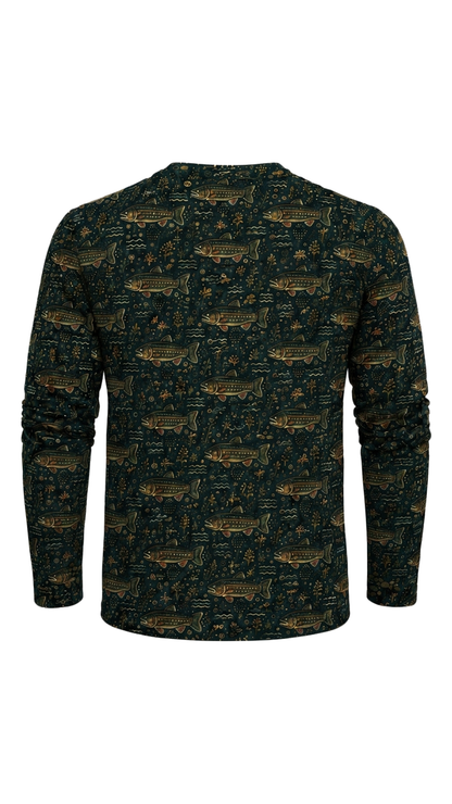 Performance Fishing Long Sleeve - Sunset Flats Redfish Pattern - RP05