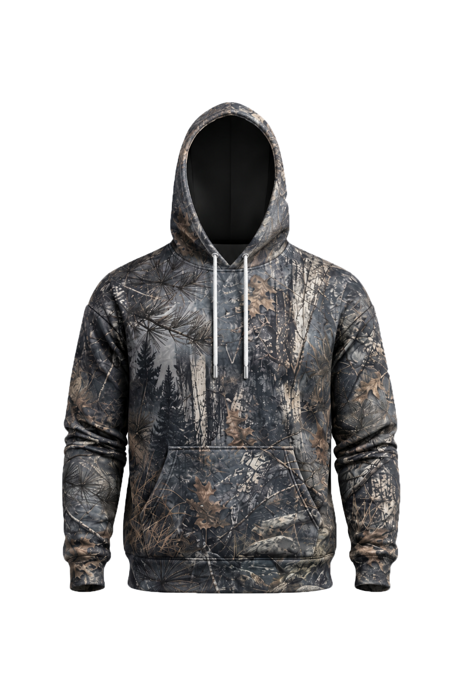 Performance Fleece-Lined Hoodie – Mistline Stag