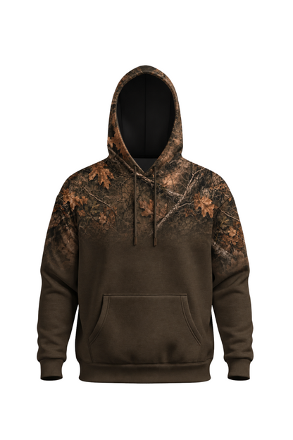 Performance Hunting Fleece-Lined Hoodie - Autumn Forest Stag – DK7M