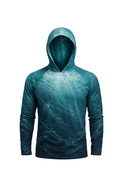 AirLite Outdoor Sun Hoodie - Great White Drift - MHL61