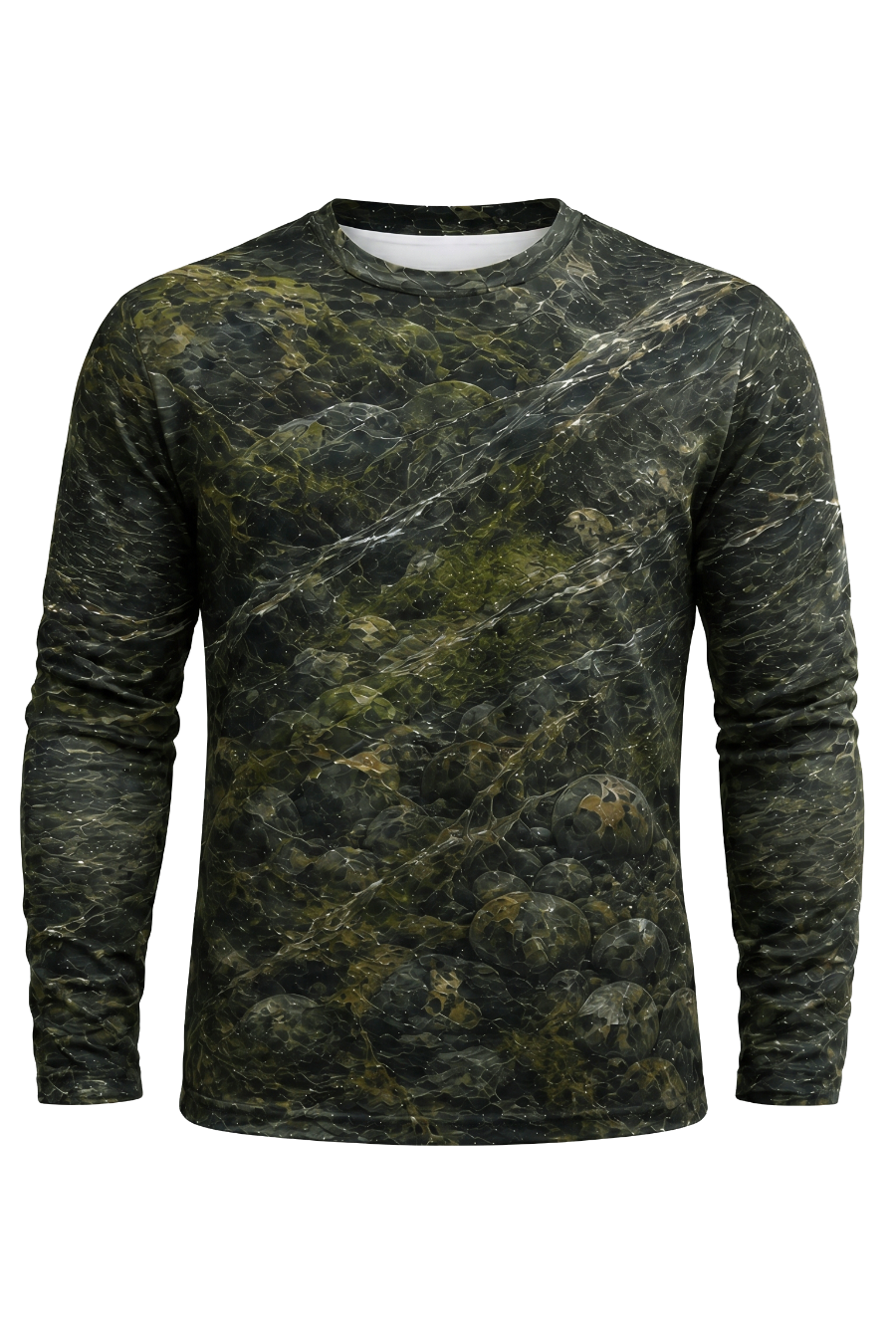 Performance Fishing Long Sleeve - Raging Current Rainbow - TBT116