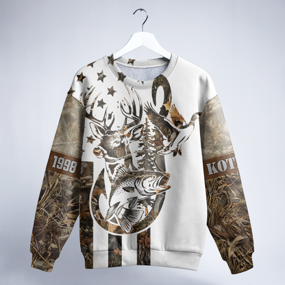 Cast & Blast Legend Personalized Unisex Sweatshirt