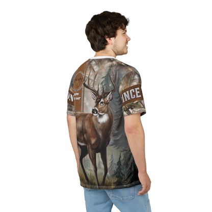 Buck Hunter Personalized Unisex Cut & Sew Tee