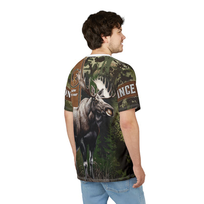 Moose Hunter Personalized Unisex Cut & Sew Tee