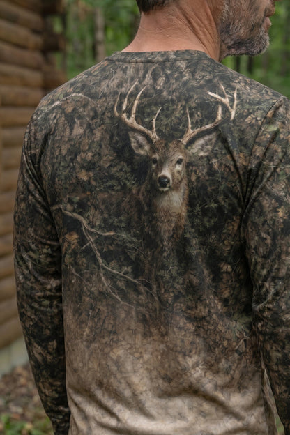 Performance Hunting Long Sleeve - Deer in Cover - AOD05