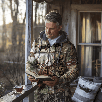 Trophy Elk Hunter Personalized Hoodie