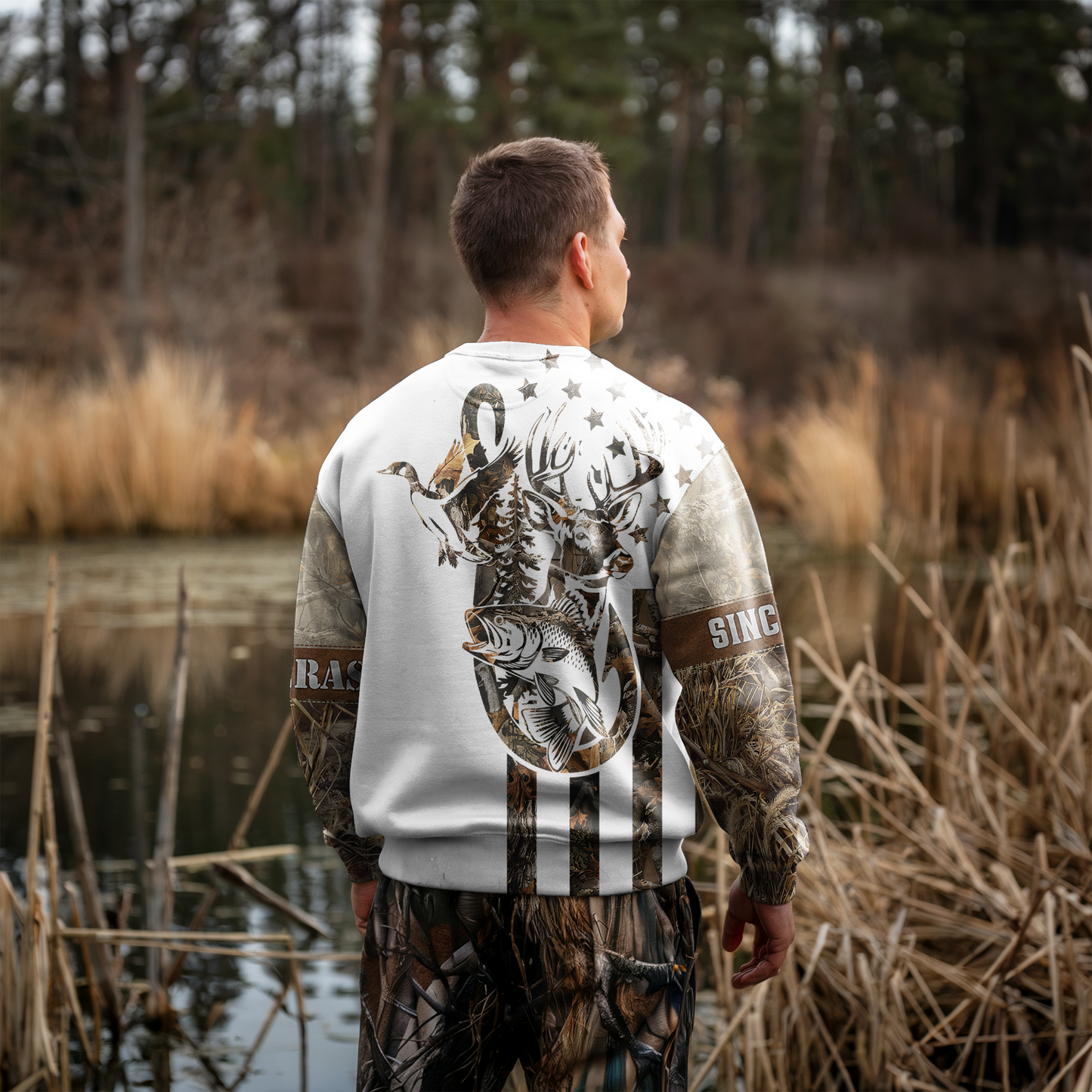 Cast & Blast Legend Personalized Unisex Sweatshirt