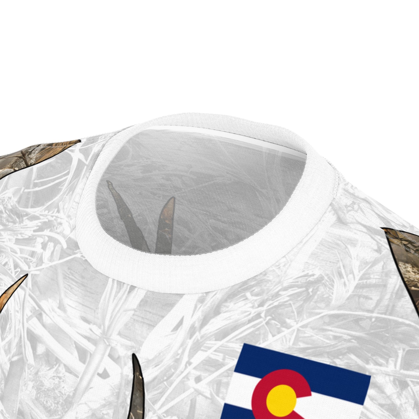 State Pride Buck Hunter Personalized Unisex Cut & Sew Tee