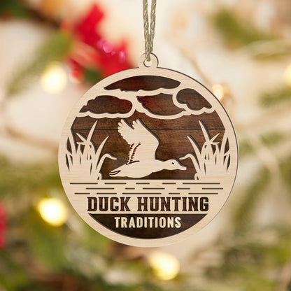 Duck Hunting Traditions Ornament - Gift for Hunters