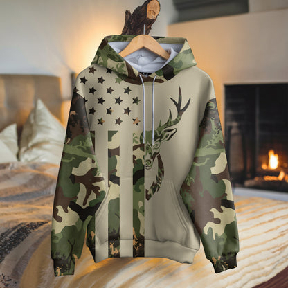 Deer Hunting Camo Hoodie – For Dedicated Outdoorsmen