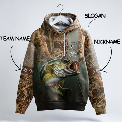 Bass Assassin Personalized Hoodie