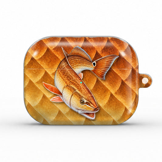 Redfish AirPods case, front