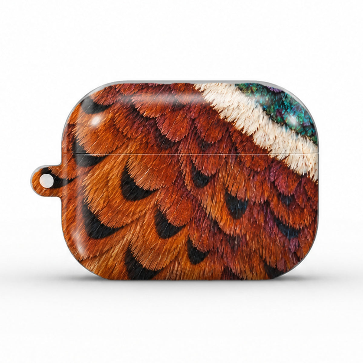 Ring-Necked Pheasant AirPods case, back