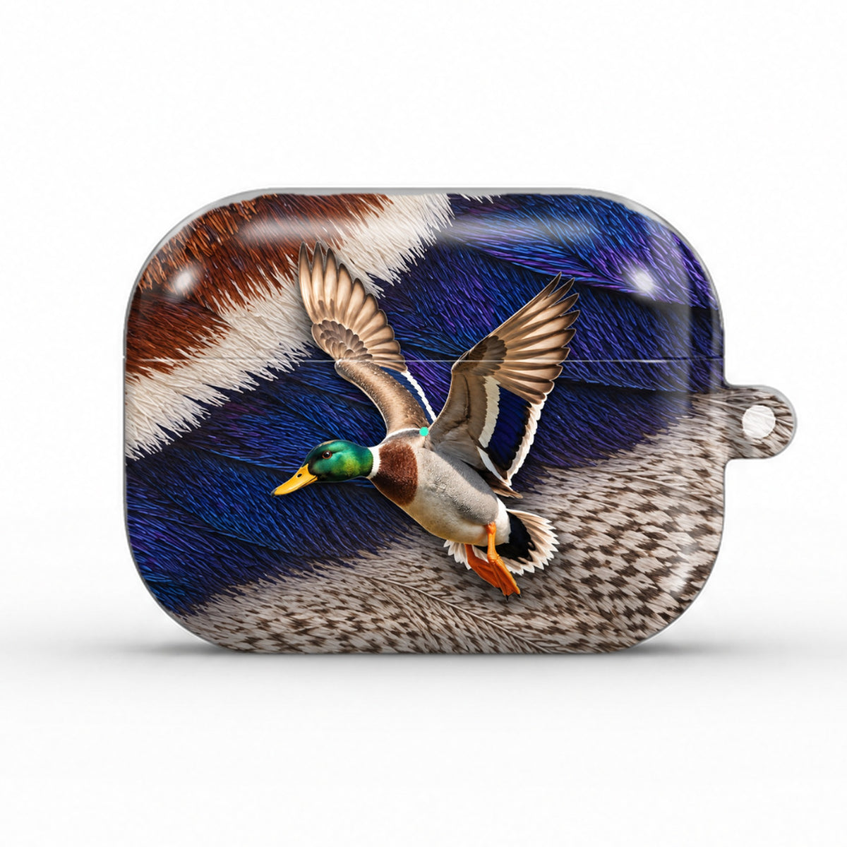 Mallard AirPods case, front