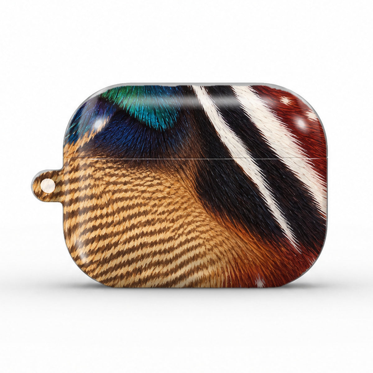 Wood Duck AirPods case, back