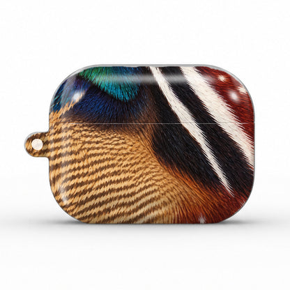 Wood Duck AirPods case, back
