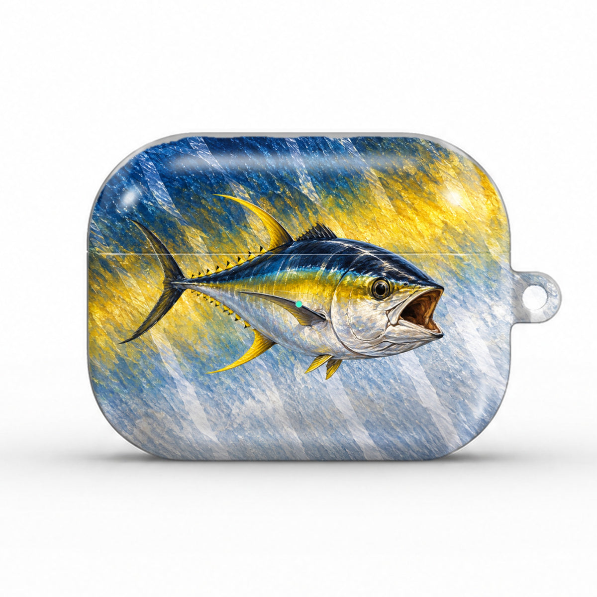 Yellowfin Tuna AirPods case, front