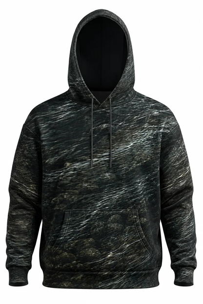 Performance Fishing Fleece-Lined Hoodie - Rapids Brook Trout - AUH01 image 2