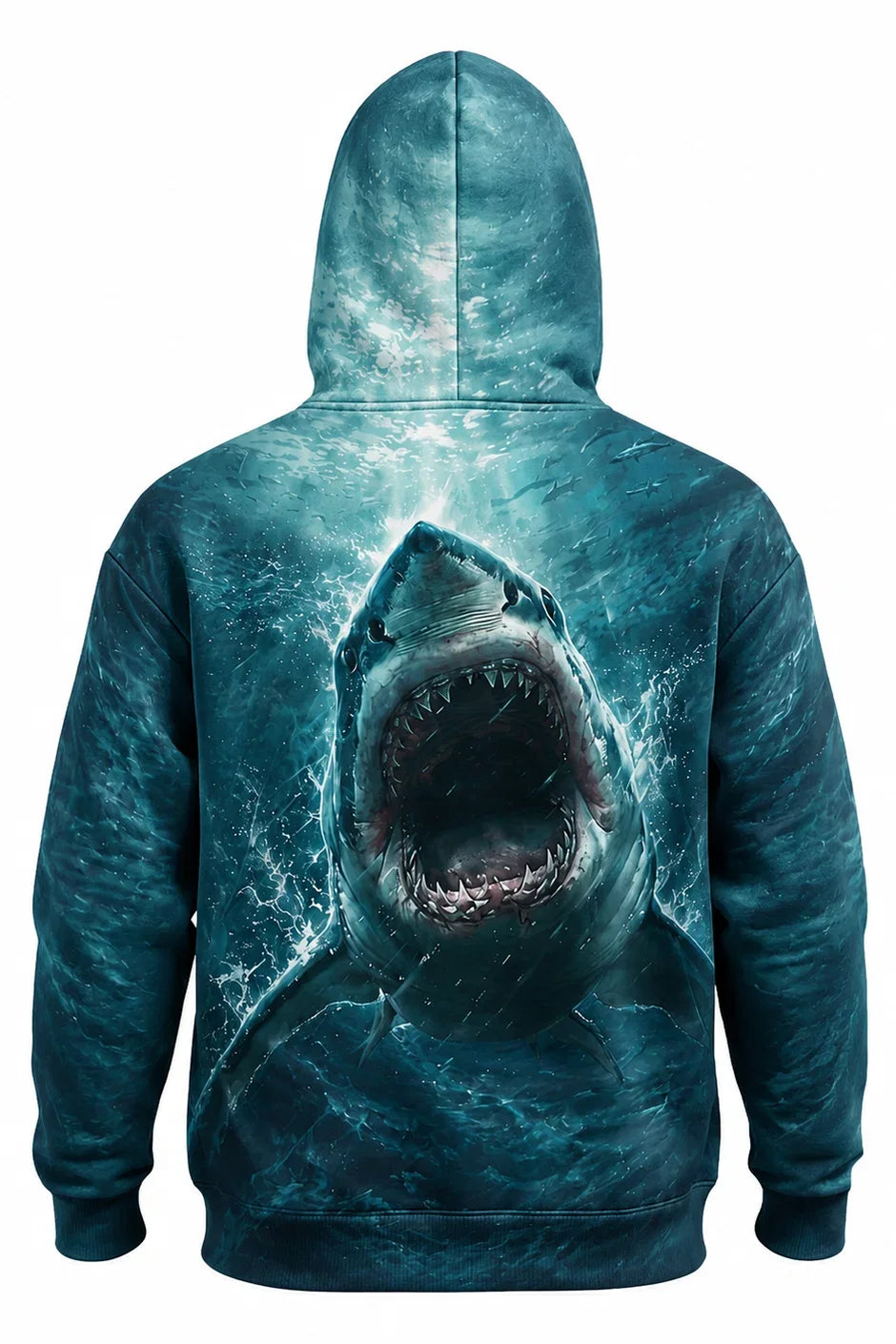 Performance Outdoor Fleece-Lined Hoodie - Great White Drift - AUH05 image 1