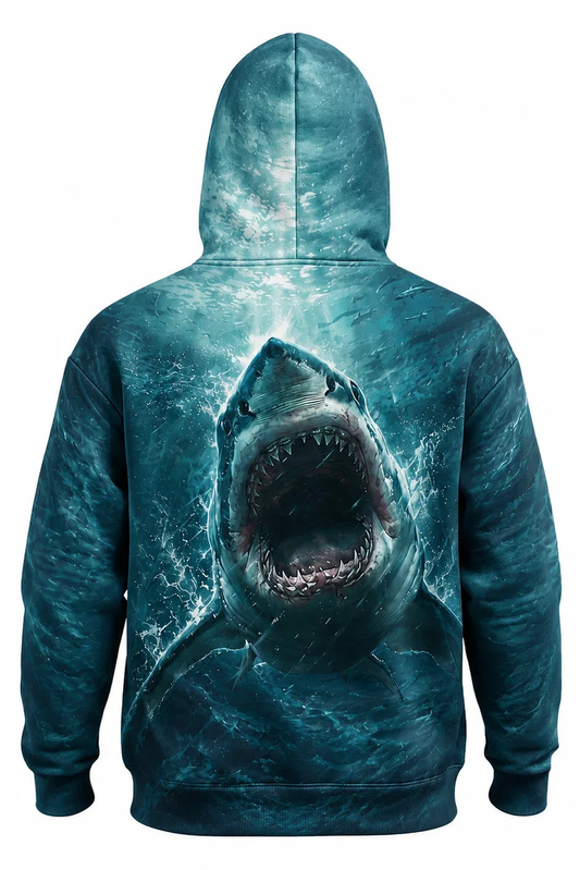 Performance Outdoor Fleece-Lined Hoodie - Great White Drift - AUH05 image 1