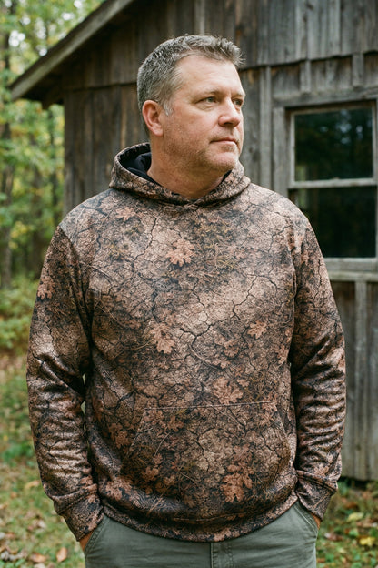 Everyday Hunter Hoodie - Majestic Moose Sunset Forest – SD8K