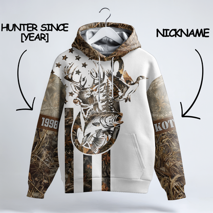 Cast & Blast Legend Personalized Unisex Hoodie