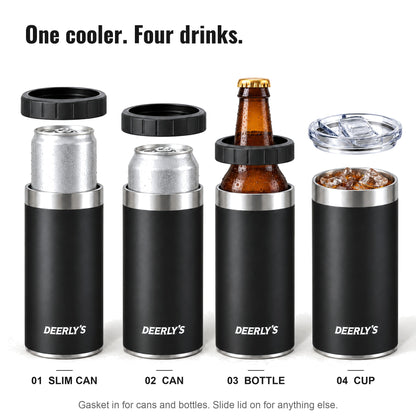 One can cooler, four drinks