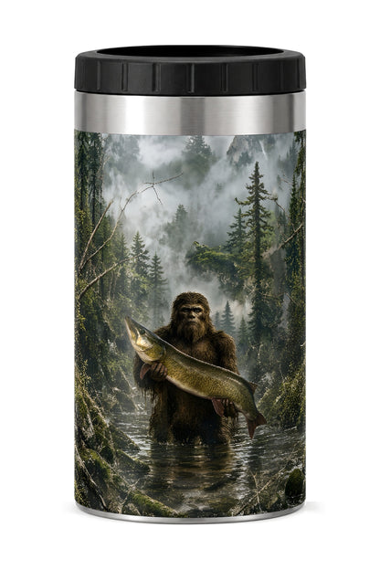 Woodland Bigfoot Muskie can cooler - front
